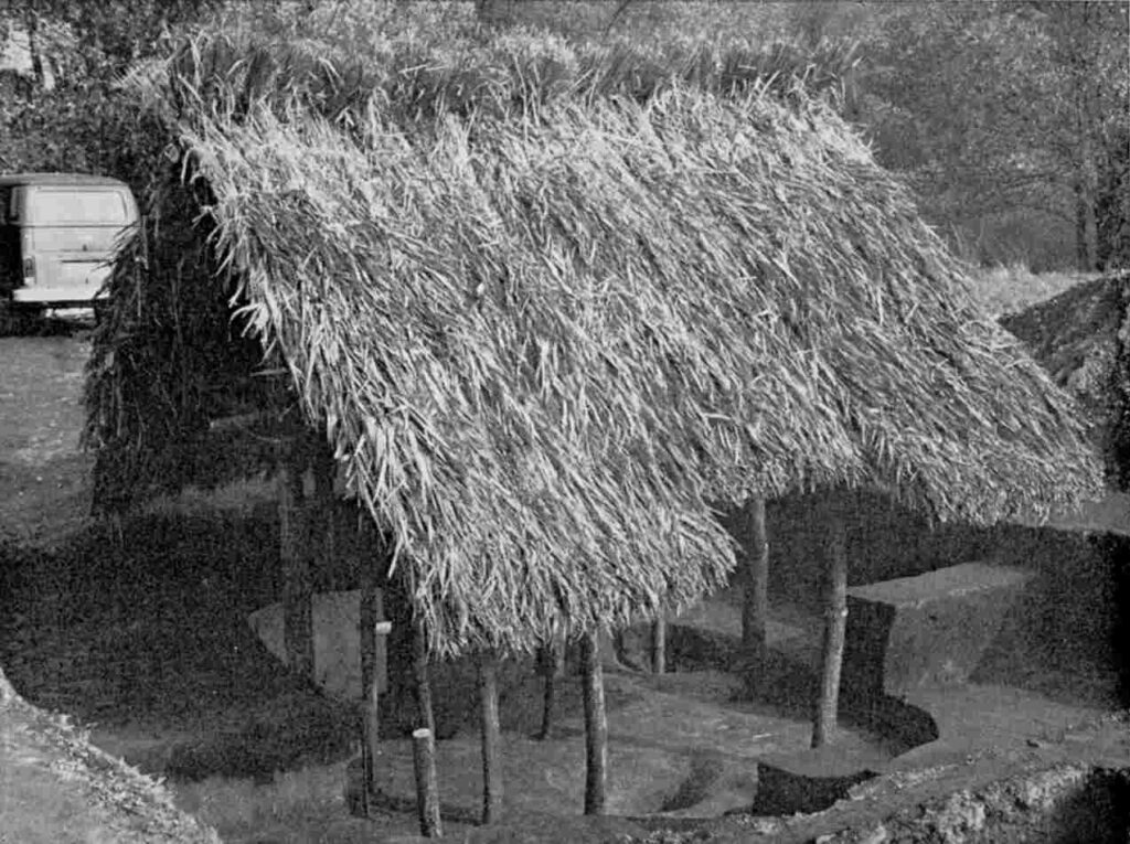 reconstruction of germanic roof