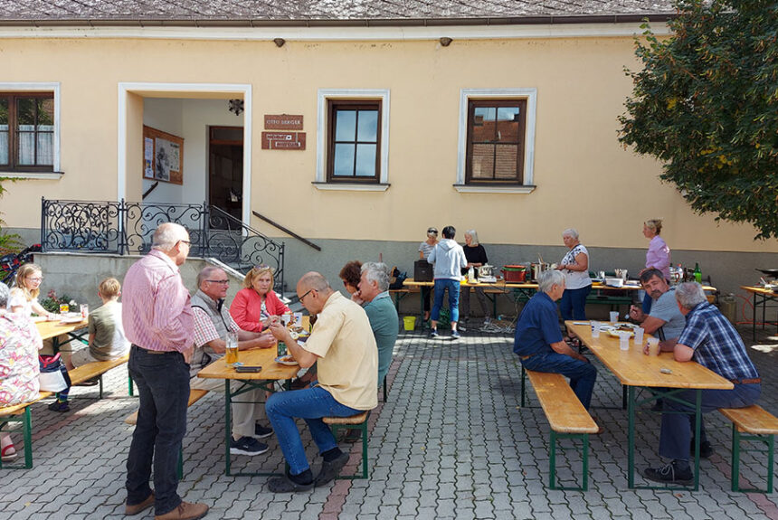Gastlichkeit am Tag der Museen in Bernhardsthal