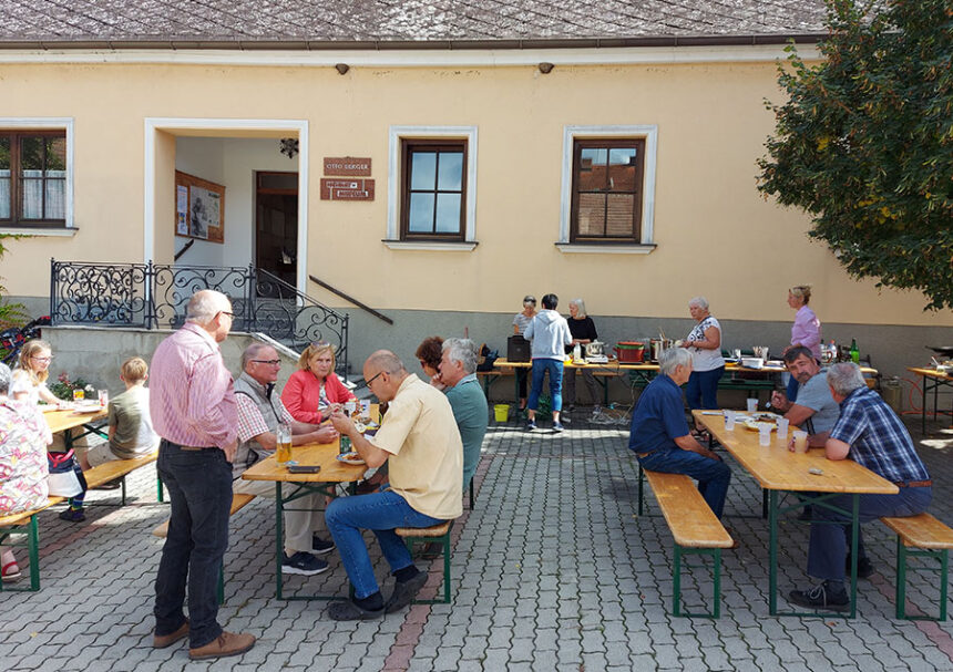 Gastlichkeit am Tag der Museen in Bernhardsthal