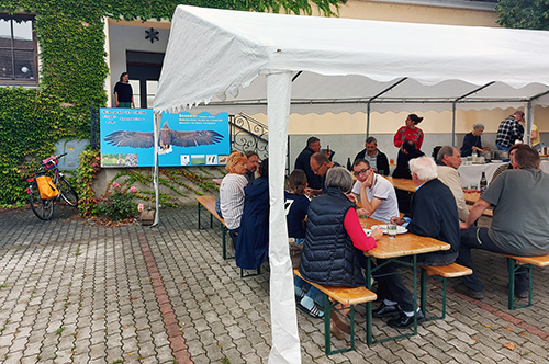 Tag der Museen 2025 Gemütliches Beisammensein vor dem Museum