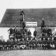 Freiwillige Feuerwehr Bernhardsthal - die Mannschaft 1902